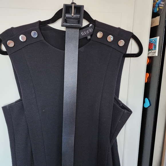 Gucci black jersey mini dress - Picture 4 of 7